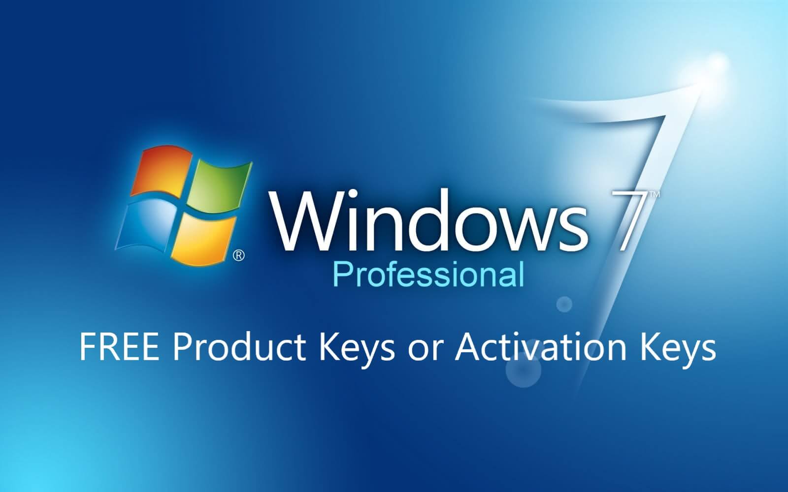 windows seven product key ultimate