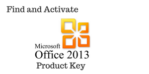 Microsoft Office 2013 Product Key free