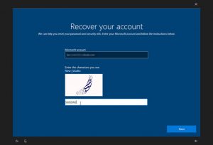 reset password cache windows 10