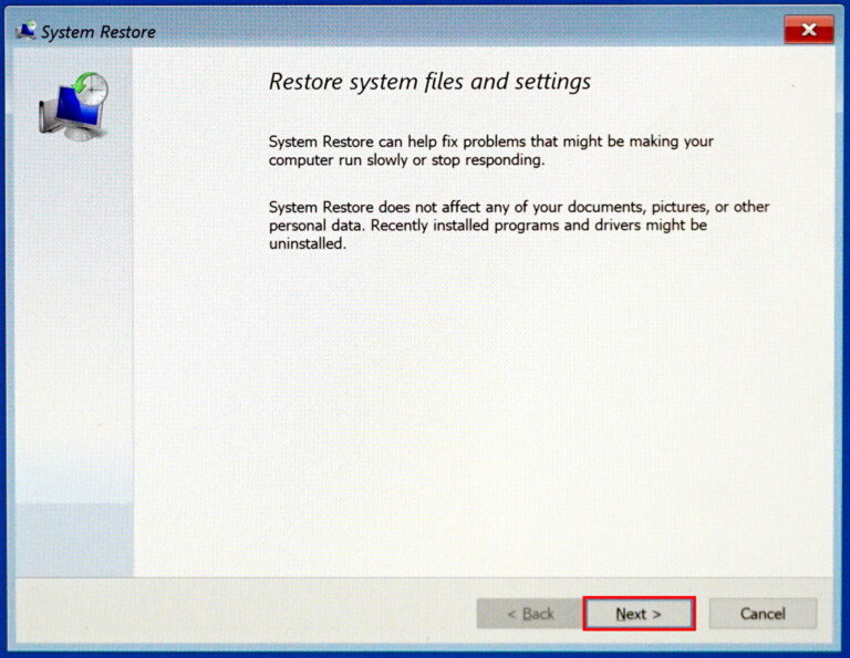 How To Use System Restore On Windows 10 Easy Steps 8557