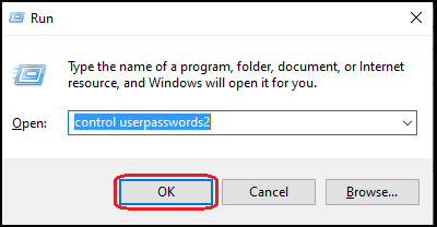 change username in windows 10 via control panel