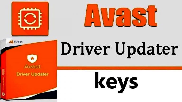 where to find avast driver updater registration key