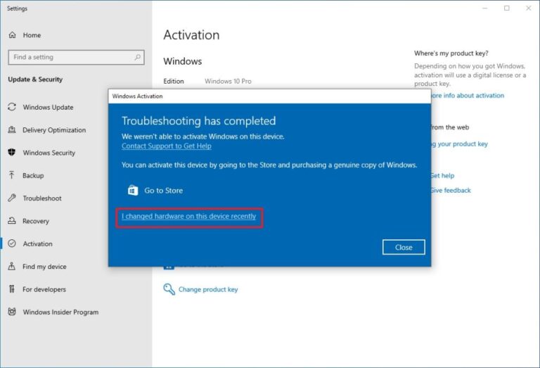 How to Reactivate Windows 10 After a Hardware Change